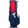 image:imageOGIO Golf Fuse 4 Stand Bag Fuse MagnoliaRedWhiteBlue 2025