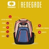 image:imageOGIO RENEGADE DNA BACKPACK TITANIUMTanBlueRed