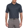 image:imageCallaway Mens Chevron Foulard Print Stretch Golf Polo Stretch Seams Sun Protection Available in Big amp TallCaviar Black