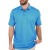 image:imageCallaway Mens Fine Line Stripe Short Sleeve MoistureWicking Stretch Golf Polo Shirt Available in Big amp TallMagnetic Blue