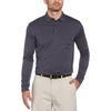 image:imageCallaway Mens Long Sleeve Moisture Wicking Golf Polo Shirt with Stretch Fabric Available in Big amp TallNavy Chambry Htr 20