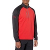 image:imageCallaway Mens Swing Tech Midweight Ottoman Fleece 14 Zip Golf SweaterTrue Red
