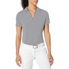 image:imageCallaway Womens OptiDri Tonal Short Sleeve Polo Shirt with Stretch Fabric and Sun Protection Extended SizingMonument