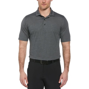 image:imageCallaway Classic Jacquard Short Sleeve PoloCaviar