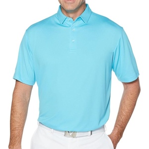 image:imageCallaway Mens Basics Short Sleeve Birdseye Polo ShirtBlue Atoll