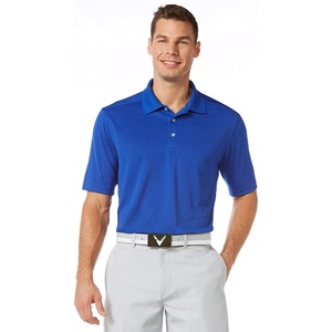image:imageCallaway Mens Basics Short Sleeve Birdseye Polo ShirtMagnetic Blue
