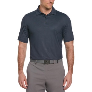 image:imageCallaway Mens Chevron Foulard Print Stretch Golf Polo Stretch Seams Sun Protection Available in Big amp TallCaviar Black