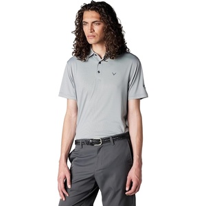 image:imageCallaway Mens Fine Line Stripe Short Sleeve MoistureWicking Stretch Golf Polo Shirt Available in Big amp TallAsphalt