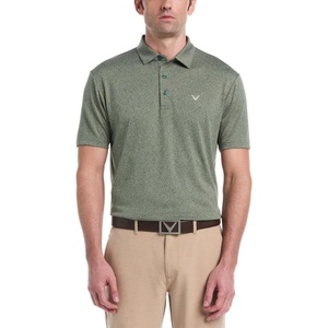 image:imageCallaway Mens Fine Line Stripe Short Sleeve MoistureWicking Stretch Golf Polo Shirt Available in Big amp TallBird of Paradise
