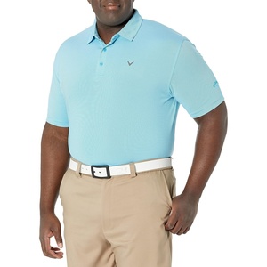 image:imageCallaway Mens Fine Line Stripe Short Sleeve MoistureWicking Stretch Golf Polo Shirt Available in Big amp TallHawaiian Ocean