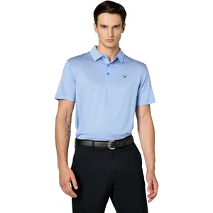 image:imageCallaway Mens Fine Line Stripe Short Sleeve MoistureWicking Stretch Golf Polo Shirt Available in Big amp TallMarina