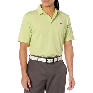 image:imageCallaway Mens Fine Line Stripe Short Sleeve MoistureWicking Stretch Golf Polo Shirt Available in Big amp TallSurreal Green