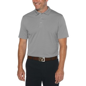 image:imageCallaway Mens Short Sleeve Core Performance Golf Polo Shirt with Sun ProtectionSmoked Pearl