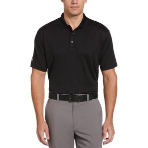 image:imageCallaway Mens Solid Optidri Short Sleeve Stretch Golf Polo Sun Protection MoistureWicking Available in Big amp TallBlack