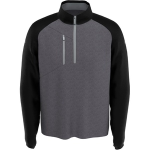 image:imageCallaway Mens Swing Tech Midweight Ottoman Fleece 14 Zip Golf SweaterQuiet Shade