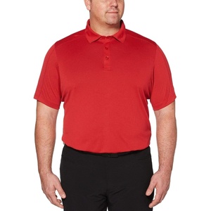 image:imageCallaway Mens Swing Tech Mini Print Short Sleeve Golf Polo Shirt MoistureWicking Ventilated Fabric Sun ProtectionTango Red  Jacquard