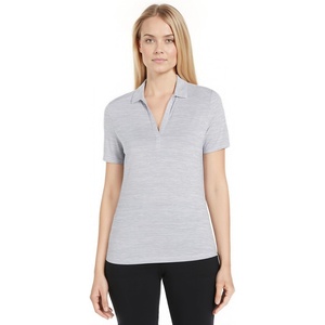 image:imageCallaway Womens Broken Stripe Ladies Golf Polo Shirt Moisture Wicking FabricWhite
