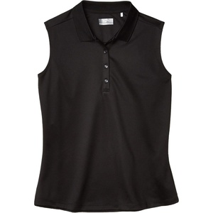 image:imageCallaway Womens OptiDri Sleeveless Golf Polo with UV Block Sun Protection Flexible Fit Ladies Performance ApparelCaviar