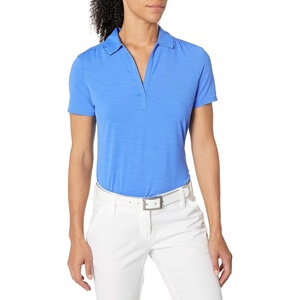image:imageCallaway Womens OptiDri Tonal Short Sleeve Polo Shirt with Stretch Fabric and Sun Protection Extended SizingPalace Blue
