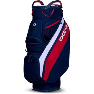 image:imageOGIO Golf Silencer Cart BagRedWhiteBlue