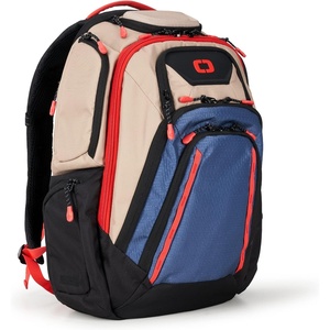 image:imageOGIO RENEGADE DNA BACKPACK TITANIUMTanBlueRed