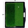 image:imageCallaway DualStrike Golf Hitting Mat with NoSlip Heavy Rubber Base Simulating Both Fairway and Rough Surfaces