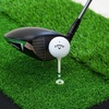 image:imageCallaway DualStrike Golf Hitting Mat with NoSlip Heavy Rubber Base Simulating Both Fairway and Rough Surfaces
