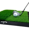 image:imageCallaway DualStrike Golf Hitting Mat with NoSlip Heavy Rubber Base Simulating Both Fairway and Rough Surfaces