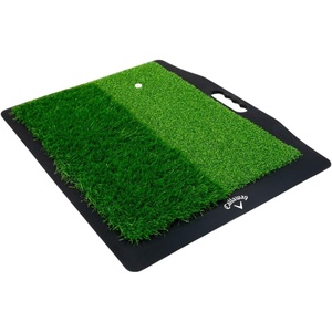 image:imageCallaway DualStrike Golf Hitting Mat with NoSlip Heavy Rubber Base Simulating Both Fairway and Rough Surfaces