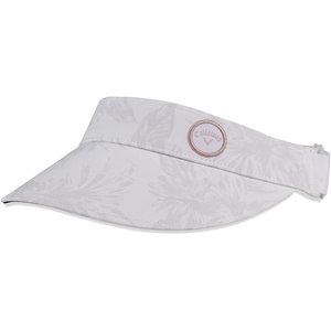 image:imageCallaway Golf Womens See The Break Visor Collection HeadwearWhite Tropical