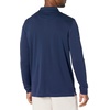 image:imageCallaway Mens Long Sleeve Core Performance Polo OptiDri Technology Sun Protection Golf Polo Shirts for MenPeacoat