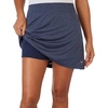 image:imageCallaway Womens Heather Golf Skort for Women with Stretch Fabric TrueSculpt and OptiDri TechnologyTrue Navy Htr
