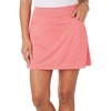 image:imageCallaway Womens Heather Golf Skort for Women with Stretch Fabric TrueSculpt and OptiDri TechnologyGeranium Htr