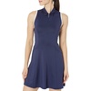 image:imageCallaway Womens Sleeveless Flounce Golf Dress with Inner Short Racer Back Truesculpt Technology Stretch FabricPeacoat
