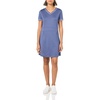 image:imageCallaway Womens VNeck Colorblock Short Sleeve Golf Dress with Truesculpt Stretch Fabric MoistureWicking Sun ProtectionBlue Indigo