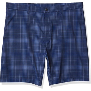 image:imageCallaway Mens Big amp Tall Swing Tech Plaid Ergo Golf ShortPeacoat