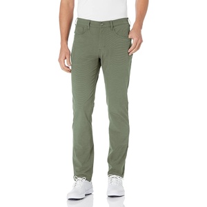 image:imageCallaway Mens EverPlay 5Pocket Golf Pants with Comfort Waistband Stretch NonIron Fabric MoistureWicking Tapered FitDark Lichen Heather