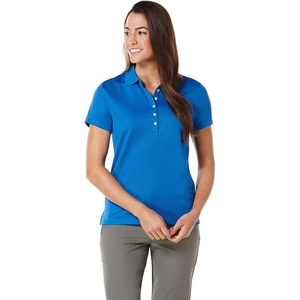 image:imageCallaway Womens Short Sleeve Ottoman Performance Golf Polo with Sun ProtectionMagnetic Blue