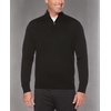 image:imageCallaway Weather Series Mens 14 Zip Golf Sweater with Mock Collar Thermal Merino Wool Breathable Soft FabricBlack Onyx