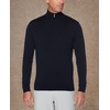 image:imageCallaway Weather Series Mens 14 Zip Golf Sweater with Mock Collar Thermal Merino Wool Breathable Soft FabricDark Navy