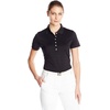 image:imageCallaway Womens Golf Short Sleeve Pique Open Mesh Polo ShirtBlack