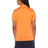 image:imageCallaway Womens Golf Short Sleeve Pique Open Mesh Polo ShirtCarrot