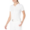 image:imageCallaway Womens Golf Short Sleeve Pique Open Mesh Polo ShirtWhite