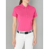image:imageCallaway Womens OptiDri Chevron Short Sleeve Golf Polo Shirt Stretch Fabric MoistureWicking Sun ProtectionVery Berry