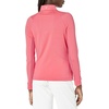 image:imageCallaway Womens Solid Sun Protection 14 Zip with Chev Front Seams amp Top Stitching Detail ShirtCoral Paradise