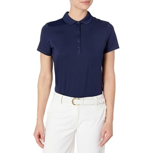 image:imageCallaway Womens OptiDri Chevron Short Sleeve Golf Polo Shirt Stretch Fabric MoistureWicking Sun ProtectionPeacoat